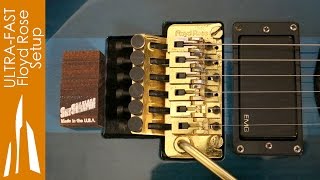 Floating Tremolo Setup in 10 Minutes [upl. by Lucania]