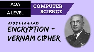 AQA A’Level Encryption  Vernam cipher [upl. by Valina]