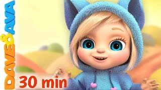 🍉 Baby Videos  Cartoon  Nursery Rhymes by Dave and Ava 🍉 [upl. by Angeline326]