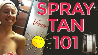 How to Get a Spray Tan [upl. by Chisholm414]