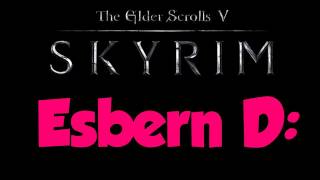 Finding Esbern  Skyrim  WTF was up with the title [upl. by Yregerg]