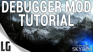 Debugger Console Mod Tutorial amp Showcase Skyrim Special Edition [upl. by Unders919]