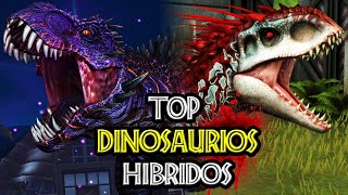 TOP 10 DINOSAURIOS HÍBRIDOS MÁS PELIGROSOS DE JURASSIC WORLD [upl. by Nilac261]