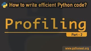 Profiling in python  cpython cprofile learn python optimization [upl. by Joey]