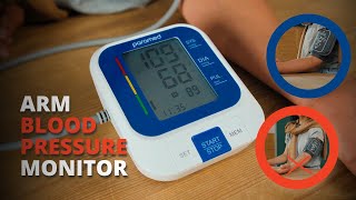 How to use automatic blood pressure machine by Paramed settings and rules [upl. by Cochard979]