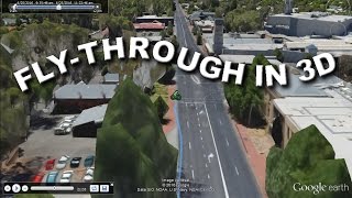 Making a Google Earth Flythrough with 3D features [upl. by Hedgcock]