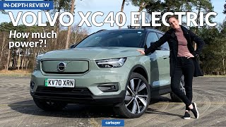 New Volvo XC40 Recharge Electric indepth review how much power [upl. by Shulman980]