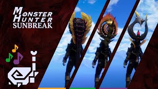 All Hunting Horn Sounds in Monster Hunter Rise Sunbreak at Release MHRS [upl. by Ledah889]