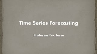 Time Series Forecasting Models [upl. by Calisa]