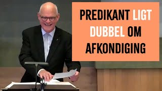 HILARISCH PREDIKANT LIGT DUBBEL OM AFKONDIGING [upl. by Ordway]