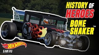 History of Heroes Bone Shaker  Hot Wheels Gaming  HotWheels [upl. by Janus]