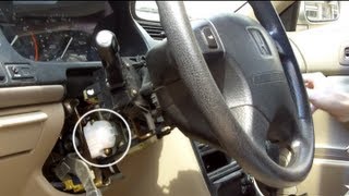 Honda Accord Ignition Switch Replacement [upl. by Illah]