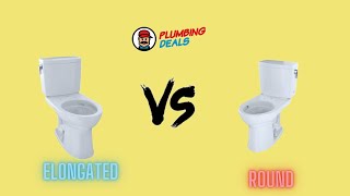 Round vs Elongated Toilets How do you choose [upl. by Nosremaj]