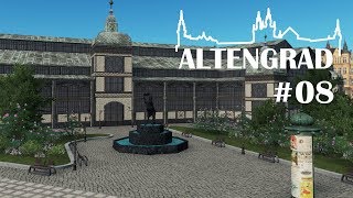 Market Square  Cities Skylines  Altengrad 8 [upl. by Mosby907]