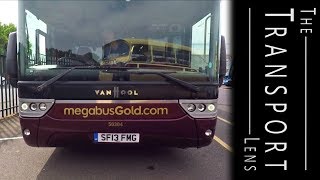 A Look Around A Megabus Gold Sleeper  Carlisle Open Day May 2017 [upl. by Enailuj]