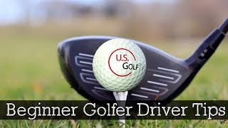 How to Hit Driver for Beginners Beginner Golf Tips [upl. by Atsev]