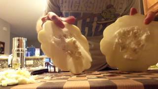 How to save seed from a patty pan squash [upl. by Afrikah]