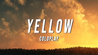 Coldplay  Yellow TikTok Remix Lyrics [upl. by Fabyola]