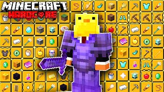 I Got ALL 122 ADVANCEMENTS In Minecraft Hardcore [upl. by Olia377]