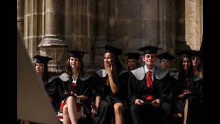 University of Kent Graduation Ceremony Rochester Cathedral 1430 Wednesday 20 July 2022 [upl. by Ivers]