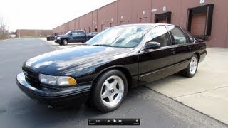 1996 Chevrolet Impala SS Start Up Exhaust and In Depth Review [upl. by Heuser]