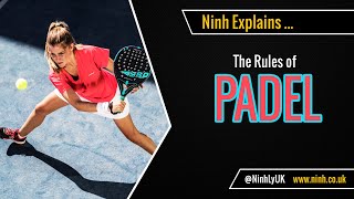 The Rules of Padel Paddle Tennis  EXPLAINED [upl. by Atsocal]