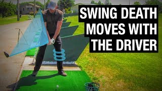 2 Golf Swing quotDeath Movesquot With Your Driver [upl. by Etireuqram844]