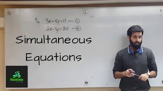 Simultaneous Equations  O level and IGCSE [upl. by Anuahs798]