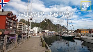 Svolvær  Capital of Lofoten Norway  Virtual Walk [upl. by Aulea406]