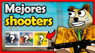 👉 Los MEJORES JUEGOS SHOOTER de ROBLOX 🔫💥 2021  TOP 5 ROBLOX [upl. by Coveney]