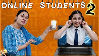 ONLINE STUDENTS Part  2  Parents during online classes  Types of Mom  Aayu and Pihu Show [upl. by Dalpe592]