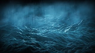 Rain amp Stormy Ocean Sounds Aboard Wooden Ship  Sleep Study Focus  White Noise 10 Hours [upl. by Jaymie348]