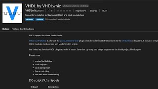 VHDL by VHDLwhiz VSCode plugin [upl. by Gnas]