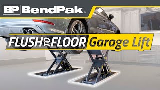 Slick BendPak Car Lift in Home Garage MDS6LPF [upl. by Linskey]