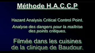 La méthode HACCP [upl. by Niamreg]