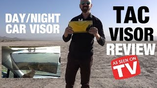 Tac Visor Review DayNight AntiGlare Car Visor [upl. by Diogenes]