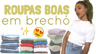 5 DICAS PARA ACHAR ROUPAS BOAS EM BRECHÓ [upl. by Daegal]