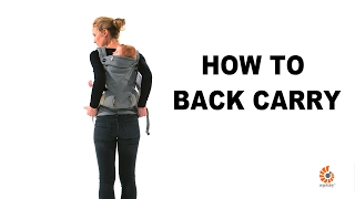 Ergo Back Carry  360  Ergobaby [upl. by Anala]