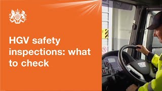 HGV safety inspections what to check [upl. by Bravar291]