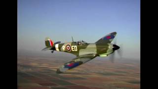 Robert DeFords Spitfire in flight [upl. by Grazia]