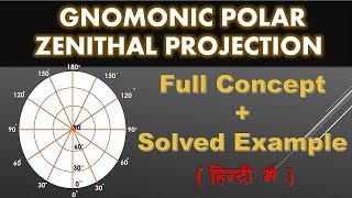 gnomonic polar zenithal projection [upl. by Brasca890]