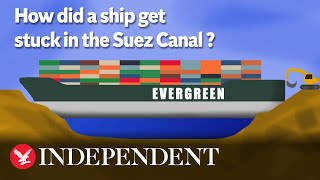 How did a ship get stuck in the Suez Canal [upl. by Sly854]