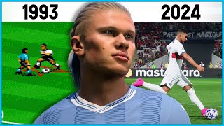 FIFA evolution 1993  2024 [upl. by Noxas]