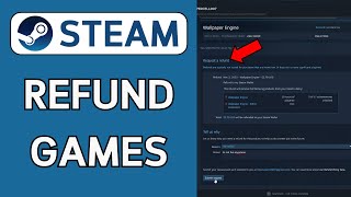 How To Refund Games On Steam [upl. by Medrek553]