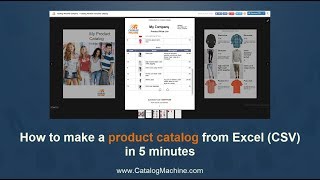 How to create a product catalog and price list from Excel in 5 minutes [upl. by Joleen]