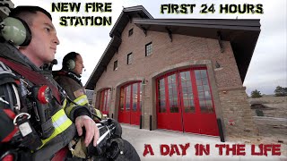 First 24 Hours in a New Fire Station  A Day in the Life [upl. by Brag986]