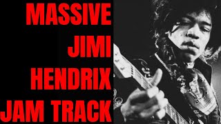 Massive Jimi Hendrix Style Psychedelic Guitar Jam Track E Minor [upl. by Neel]