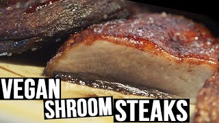 Portabello Mushroom quotSteaksquot  THE BEST RECIPE [upl. by Attennot]