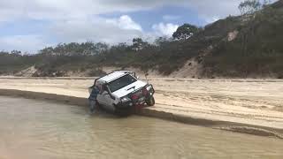 WORST 4WD RECOVERY EVER Fraser Island [upl. by Aihsit]