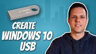 How to create a Windows 10 Installation USB [upl. by Francklyn727]